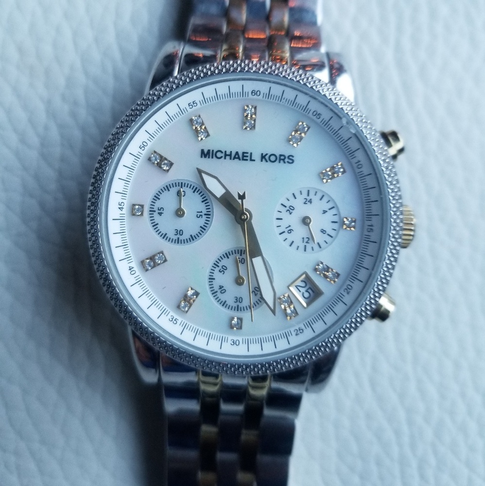 Michael Kors two-toned Ritz women's watch MK5057